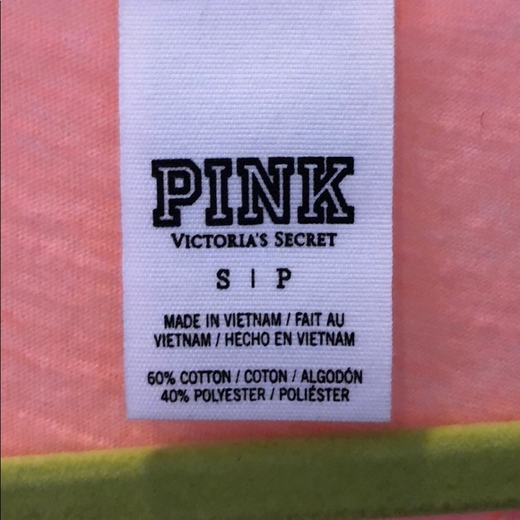 Light Orange Sequin PINK Shirt - Picture 3 of 3